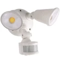 Defender IP54 Exterior LED Security Light with Sensor, 20W, CCT, White