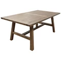 Harold Mountain Ash Timber Dining Table, 180cm, Smoke