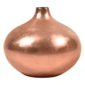 Apex Ceramic Squat Vase, Small, Pink