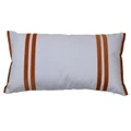 Cottesloe Velvet & Cotton Lumbar Cushion Cover, Mango