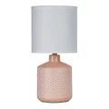 Celia Ceramic Base Table Lamp, Pink