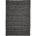Aspen Handwoven Wool Rug, 225x155cm, Ash