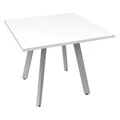 Eternity Square Office Meeting Table, 90cm, White