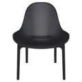 Siesta Sky Indoor / Outdoor Lounge Chair, Black