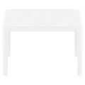 Siesta Sky Commercial Grade Indoor / Outdoor Side Table, White