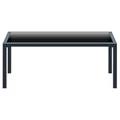 Siesta Tahiti Glass Top Outdoor Dining Table, 180cm, Anthracite