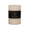Maison Scented Pillar Candle, White Tea Ginger, Large