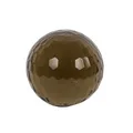 Blois Honeycomb Cut Glass Decor Ball, Medium, Moss
