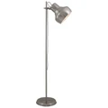 Grande Metal Floor Lamp, Nickel