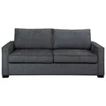 Dicaso Fabric Pull Out Sofa Bed, 2 Seater / Queen, Storm