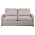 Zac Fabric Pull Out Sofa Bed, 2 Seater / Double, Nougat