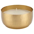 VTWonen Etna Metal Cup Candle, Medium, Gold