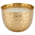 VTWonen Etna Metal Cup Candle, Large, Gold