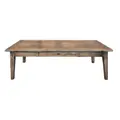 Auberge Parquetry Reclaimed Elm Timber Coffee Table, 135cm