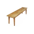 Auberge Reclaimed Elm Timber Dining Bench, 113cm, Honey