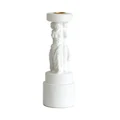Paradox Aphrodite Column Candle Holder, White