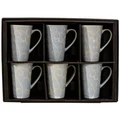Ginkado 6 Piece Ceramic Oriental Mug Set