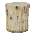 Aroba Magnesia Cement Tree Stump Stool / Side Table