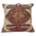 Kilm Panja Jute & Wool Floor Cushion with Handle