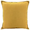 Farra Linen Scatter Cushion, Mustard