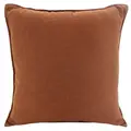 Farra Linen Euro Cushion, Copper