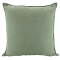Farra Linen Euro Cushion, Sage