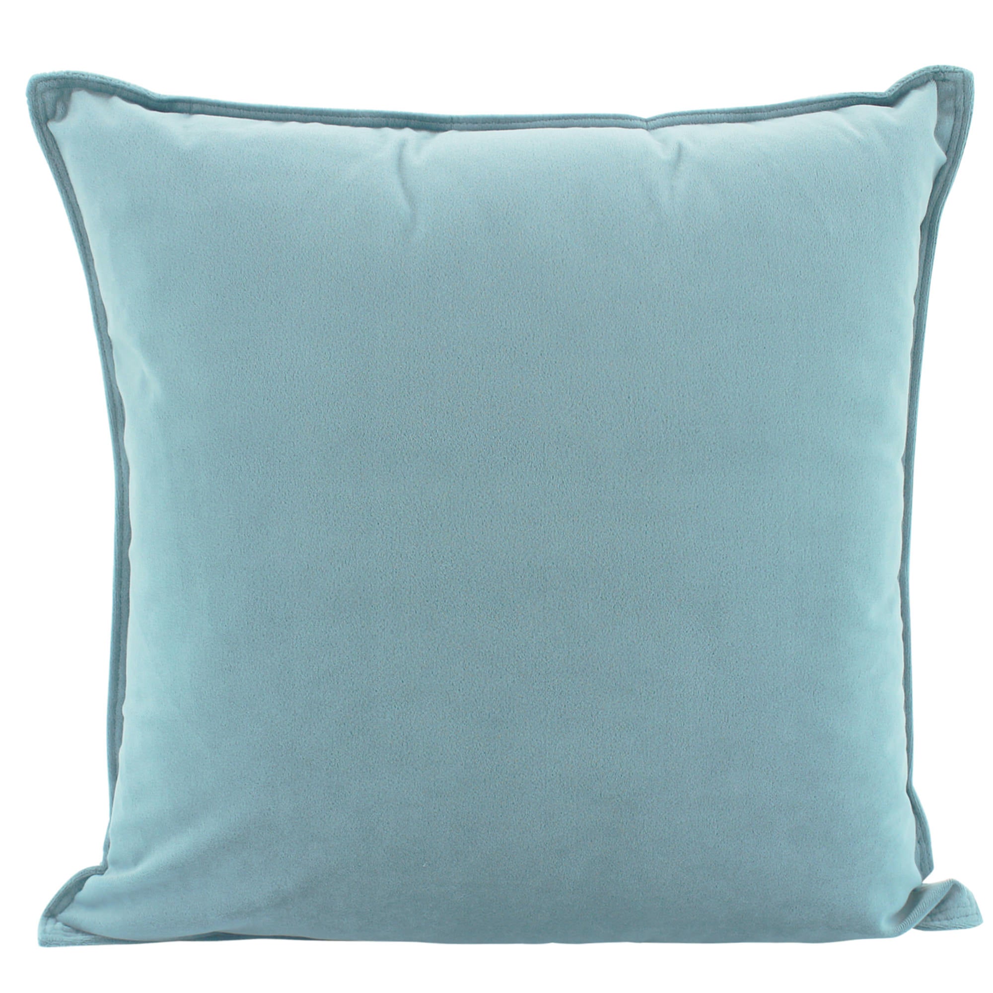 Maldon Velvet Scatter Cushion, Steel Blue