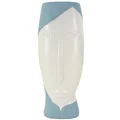 Tranquil Lady Ceramic Vase, Large, Blue