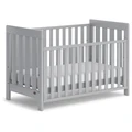 Boori Daintree Wooden Convertible Cot to Toddler Bed, Pebble Grey