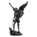 Veronese Cold Cast Bronze Coated Angel Figurine, Raguel