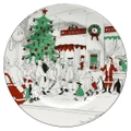 Noritake Le Restaurant Xmas Porcelain Serving Platter