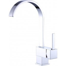 Curved Neck Mixer Tap - Kitchen Laundry Bathroom
