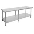 Stainless Bench 2100 W x 700 D