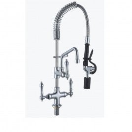 Pre Rinse Unit with Add-on Faucet and Swing Nozzle