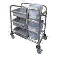 Stainless Steel Bussing Trolley
