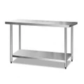 304 Stainless Steel Kitchen Bench 1524 W x 610 D