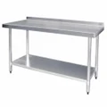 Stainless Steel Table 900 W x 600 D with 60mm Splashback