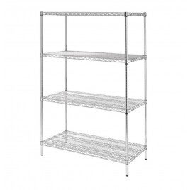 Wire Shelving Unit 1220 L x 610 D x 1830 H mm