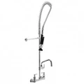 Wall Mounted Pre-Rinse Spray Tap Unit with 6" Pot Filler