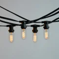 Commercial LED 18M Festoon String Lights at 90cm intervals | LiquidLEDs