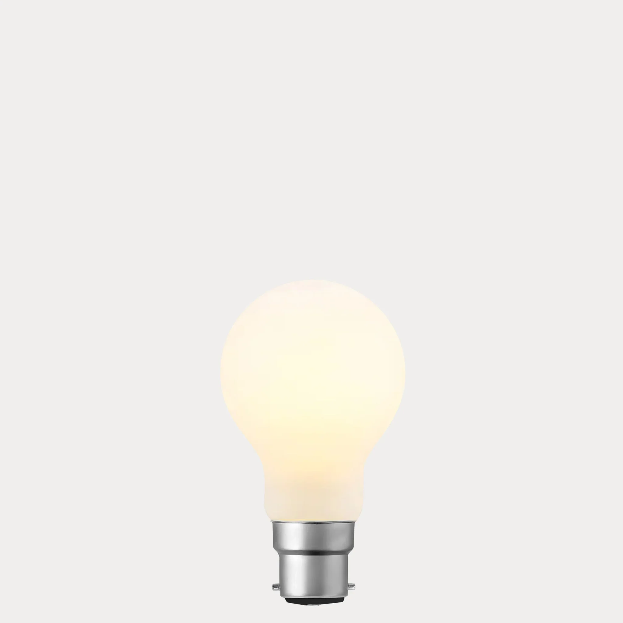 Sunset Dim GLS LED Light Bulb (A60) B22 Porcelain, Dim-to-Warm 2700K-1800K, 7.8W-60W Equiv