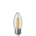 4 Watt 12 Volt Candle Dimmable LED Filament Bulb (E27) Clear