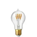 Quad Loop 4W Vintage LED Light Bulb Dimmable (E27) Edison screw filament globe | LiquidLEDs Lighting