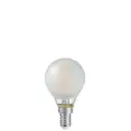 4 Watt Fancy Round Dimmable LED Filament Bulb (E14) Frosted