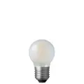 4 Watt Fancy Round Dimmable LED Filament Bulb (E27) Frosted