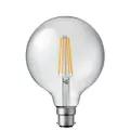 8W G125 Dimmable bulb LED Filament Light globe (B22) 2700K warm white LiquidLEDs