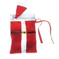 Christmas Novelty Santa Suit Bottle Bag Cover (Pk 1)