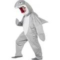 Adult Shark One Piece Suit Costume (One Size)