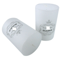 White Unscented Pillar Candle (5x7.5cm) Pk 12