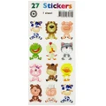 Stickers Two Fold Baby Animals (1 Sheet of 26 Stickers)